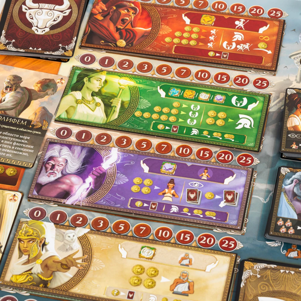Brettspiel - Kykladen. Legendäre Edition