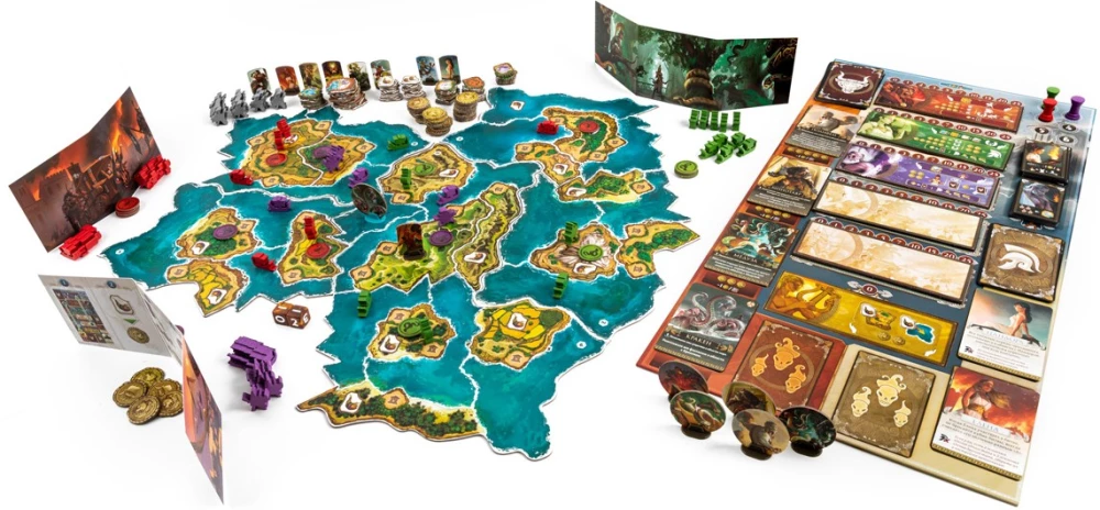 Brettspiel - Kykladen. Legendäre Edition
