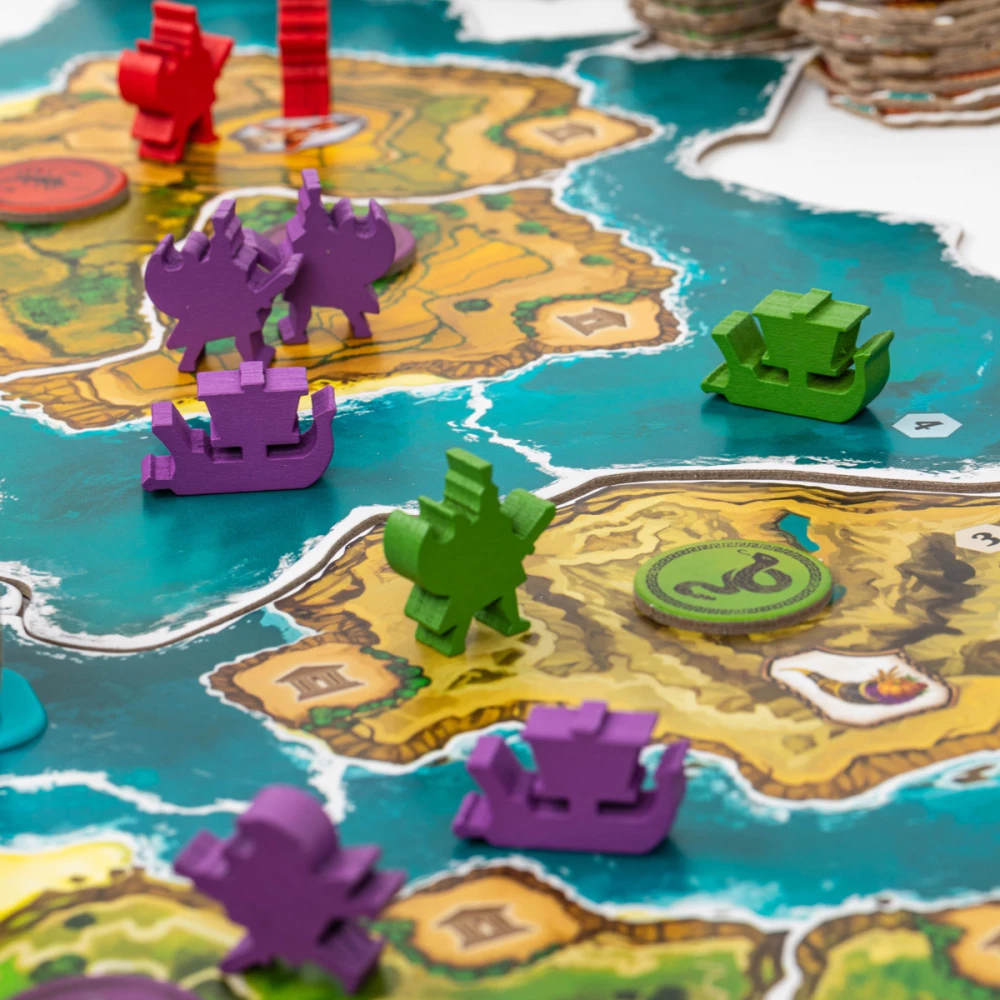 Brettspiel - Kykladen. Legendäre Edition