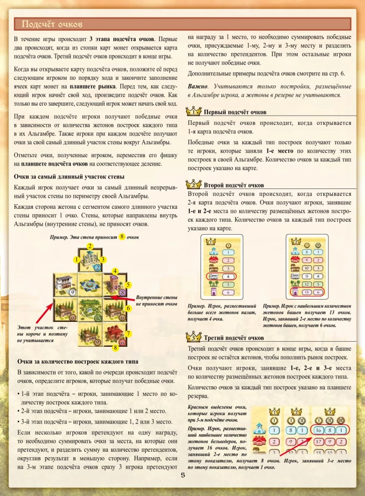 Настольная игра - Альгамбра