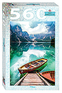Puzzle 560 - Italien. Lago di Braies