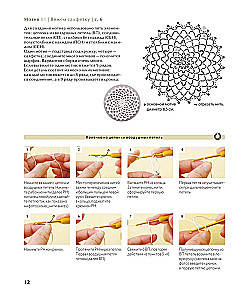 Lace Crochet with Kaze Kobo. Japanese Motifs, Borders, Edges. Irish Lace and More