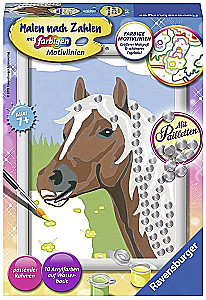 Paint by Numbers 13x18cm - Horse