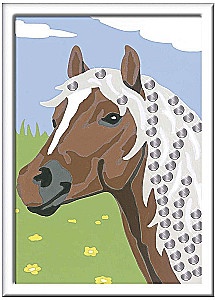 Paint by Numbers 13x18cm - Horse