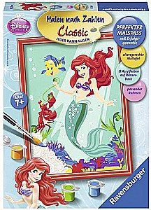 Painting by Numbers 24x18 cm - Little Mermaid