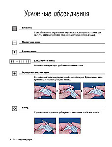 188 Designer-Muster. Großes Buch mit einzigartigen Strickdiagrammen