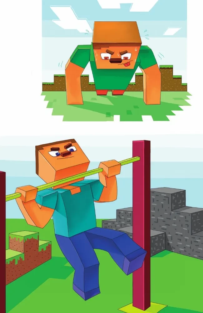 Minecraft. Rätsel ferner Planeten. Interaktive Reise