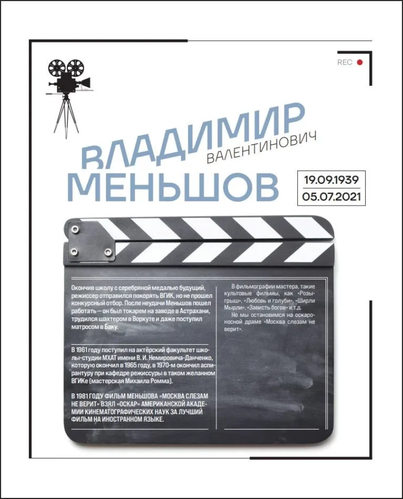 Moscow in Cinema. A Journey to the Filming Locations of Favorite Movies. From Moscow Does Not Believe in Tears to Brother 2