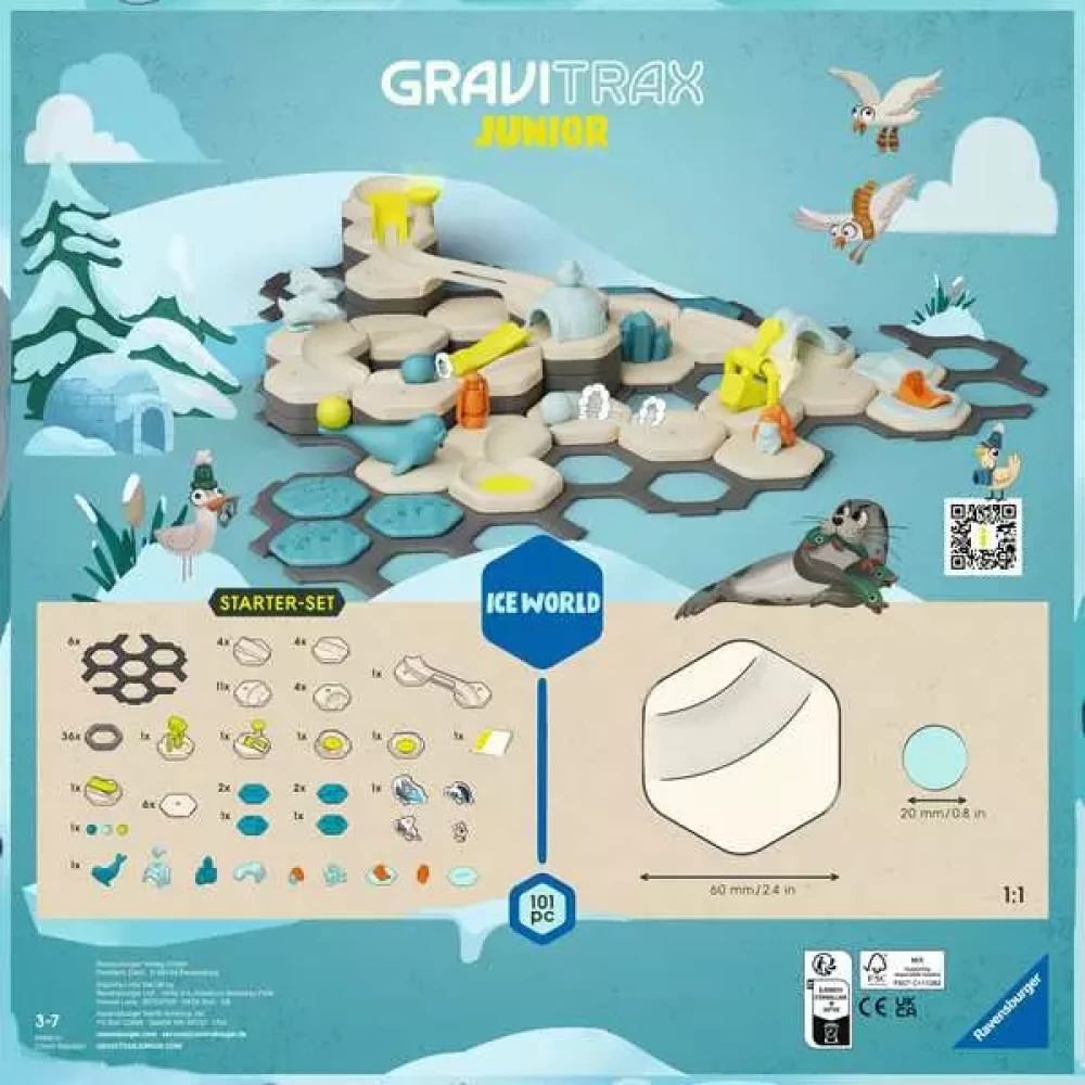 Konstruktorius - GraviTrax Junior Starter-Set L Ice