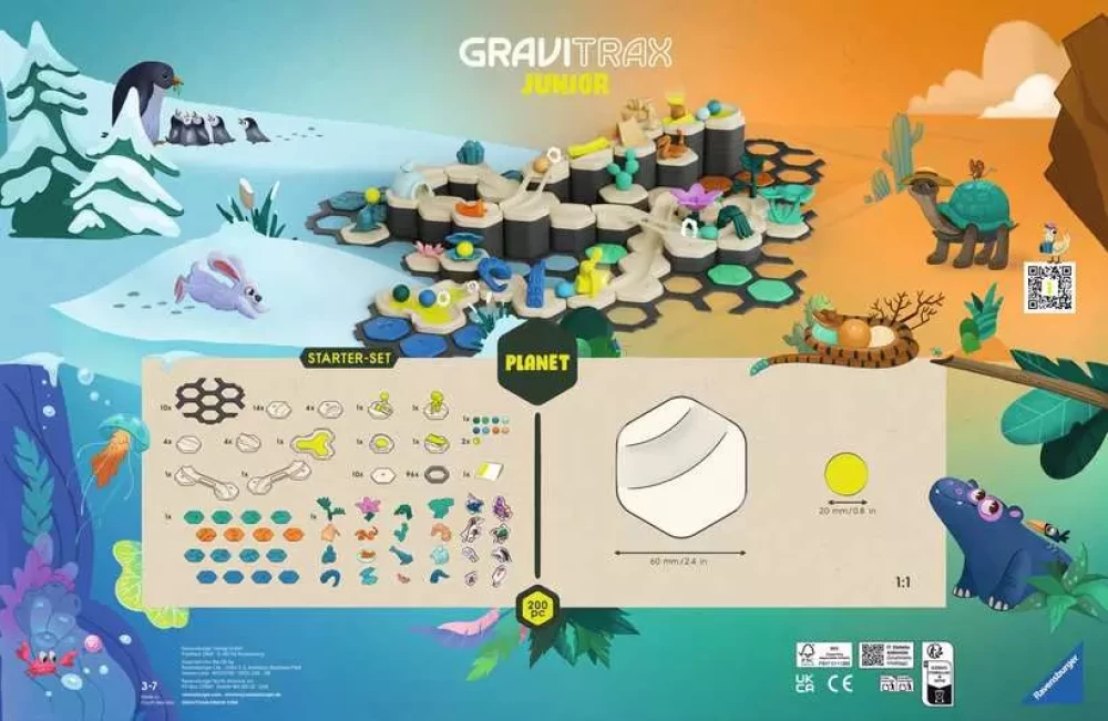 Konstruētājs - GraviTrax Junior Starter-Set XXL