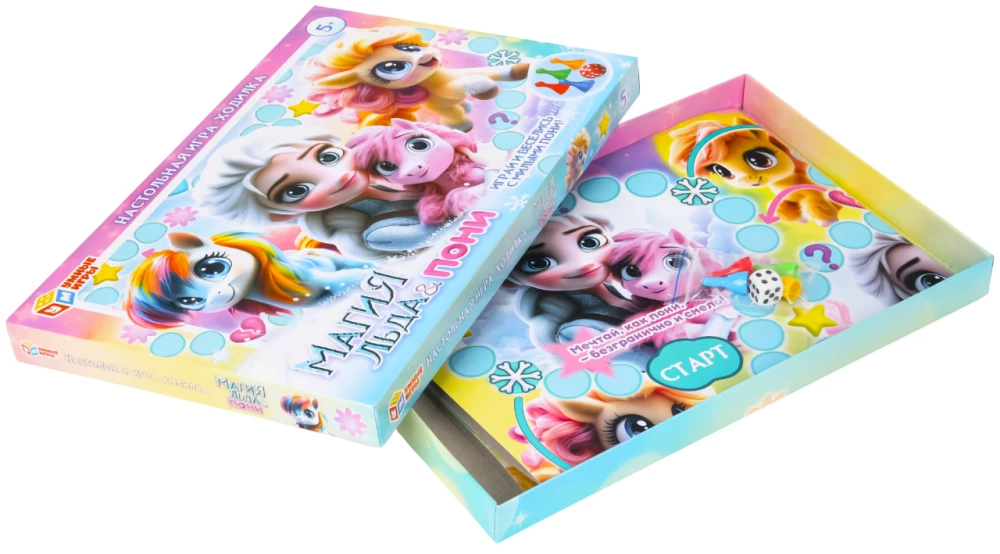 Brettspiel - Magie des Eises & Pony