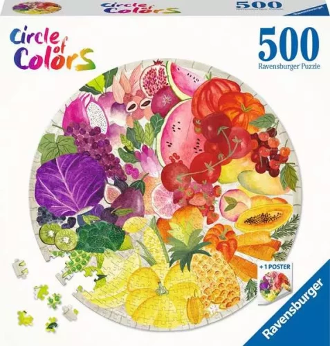 Пазл 500 - Fruits and Vegetables