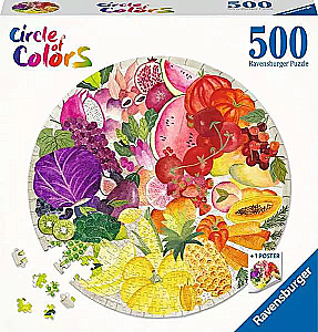 Puzzle 500 - Owoce i Warzywa