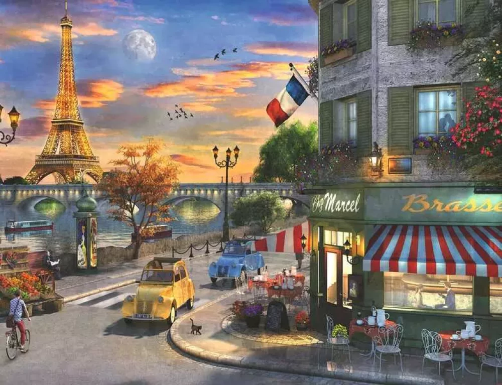 Puzzle 2000 - Paris Sunset