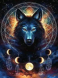 Puzzle 500 - St Lunar Wolf