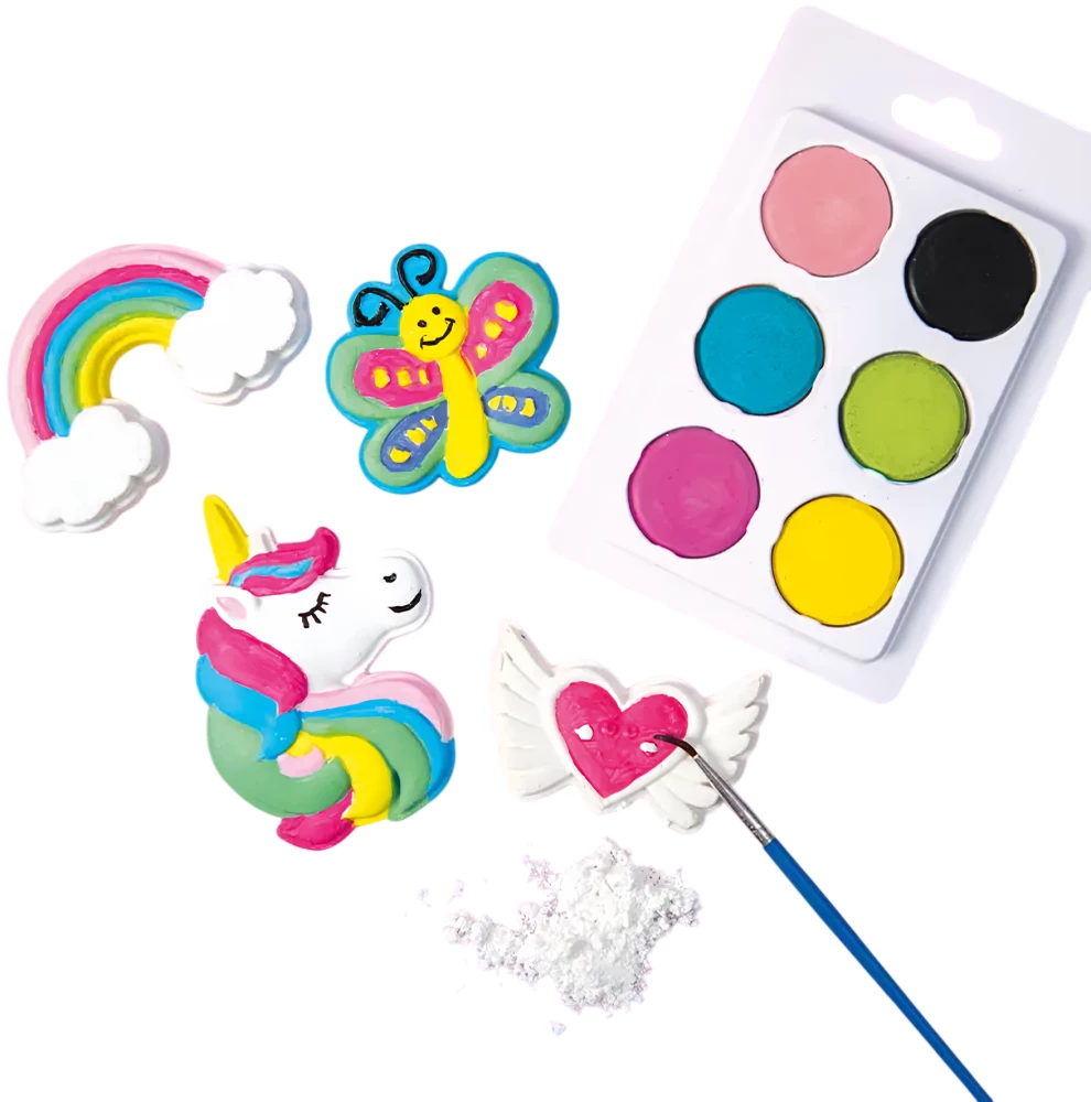Creative Plaster Set - Unicorns with Magnets