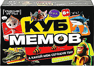 Stalo kortų žaidimas - Memų kubas