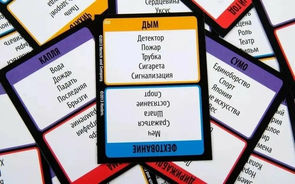 Настольная карточная игра - Табу