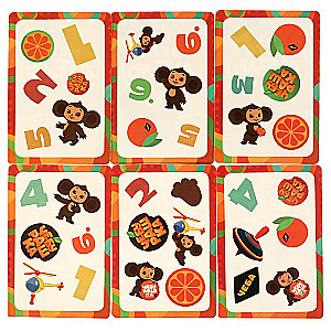 Brettspiel für Kinder - Mega Doublé. Finde das Paar. Tschipuraschka