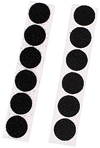 Līmes komplekts, 12 gabali, melni