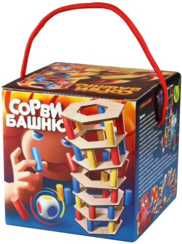 Žaidimas visai šeimai - Nugriauk bokštą