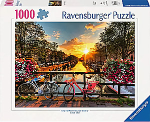 Пазл:1000 - Bicycles in Amsterdam