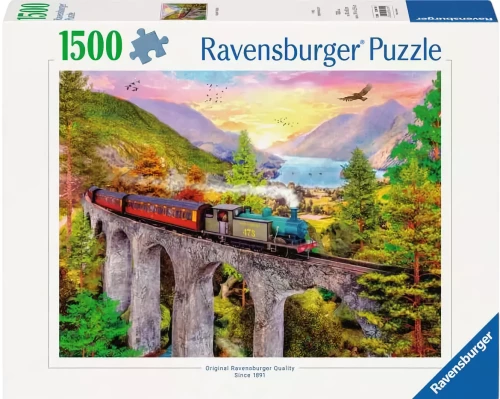 Пазл:1500 - Autumn Viaduct