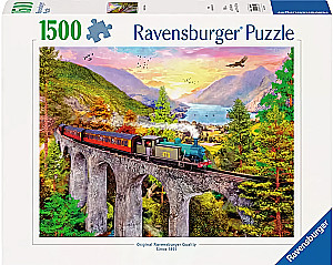 Пазл:1500 - Autumn Viaduct