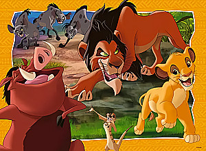 Puzzle:200 - Król Lew