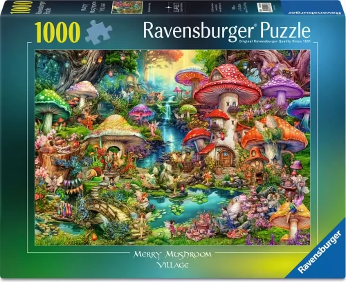 Puzzle: 1000 - Fröhliches Pilzdorf