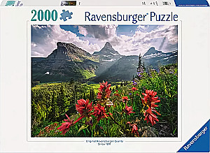 Пазл:2000 - Pristine Mountains