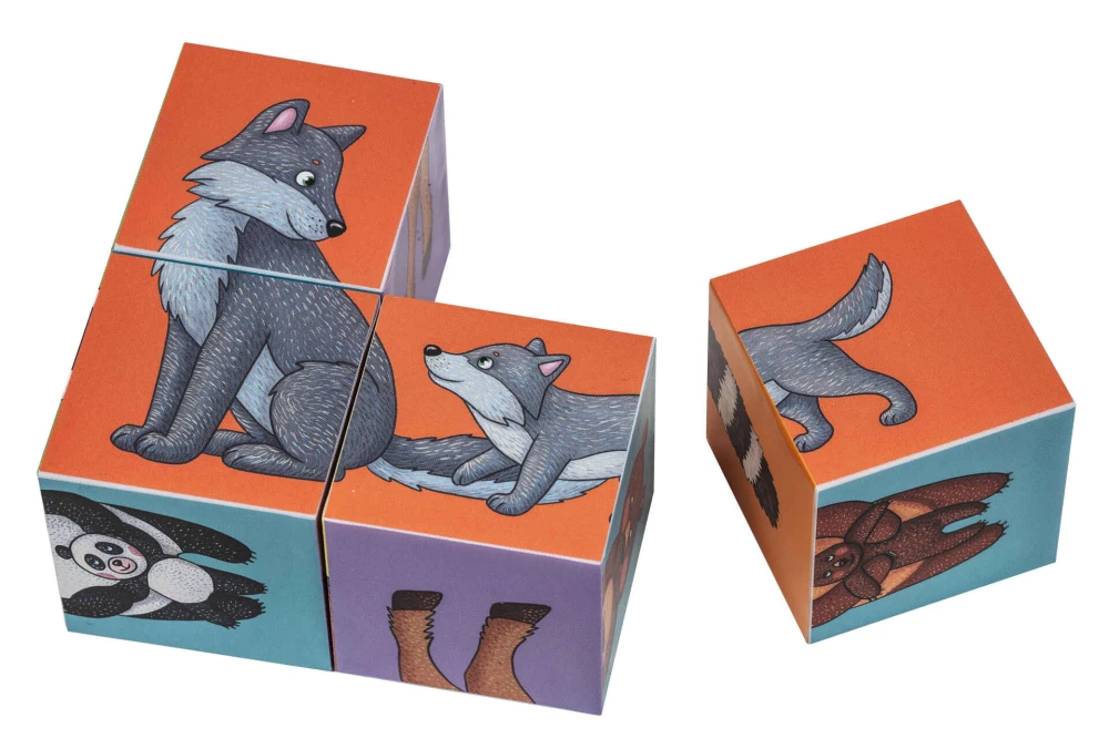 IQ Cubes - Who Lives in the Zoo?