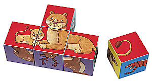IQ Cubes - Who Lives in the Zoo?
