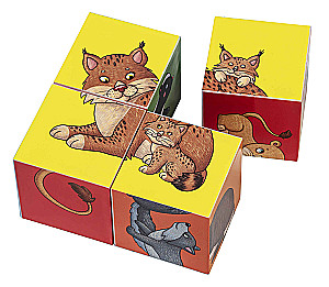 IQ Cubes - Who Lives in the Zoo?