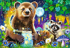 Puzzle: 2x24 - Urocze leśne przyjaciele