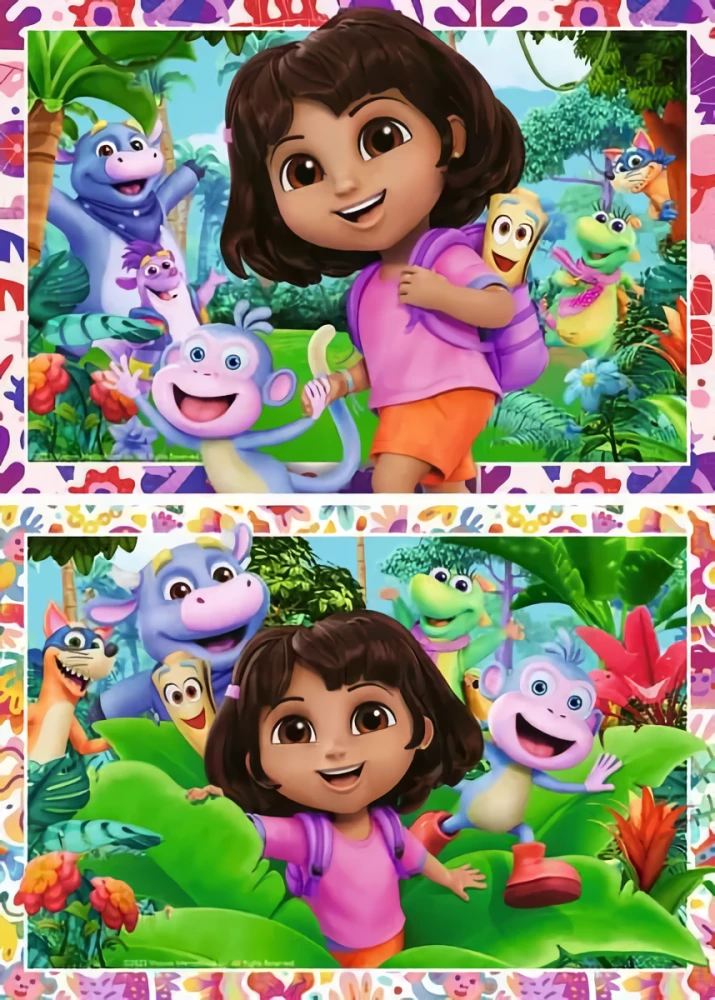 Пазл:2x24 - Dora