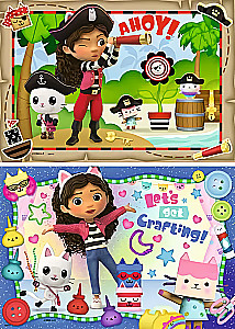 Пазл:2x24 - Gabby's Dollhouse