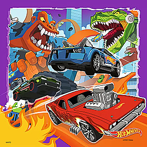 Пазл:3x49 - Hot Wheels