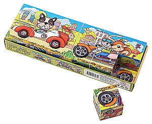 IQ Cubes - Racing in the Car