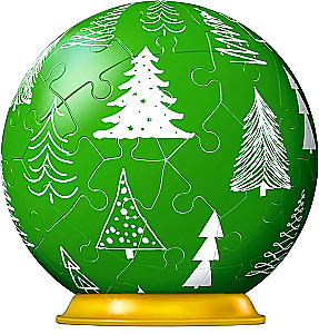 Пазл:54 - Ball Winter Green, 3D