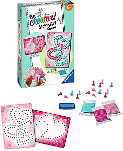 Kreativset - BeCreative! String Art Herzen