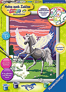 Painting by Numbers - Pegasus, 18x24 cm