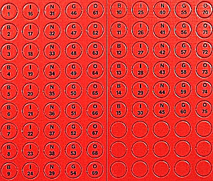 Lauamäng - Bingo