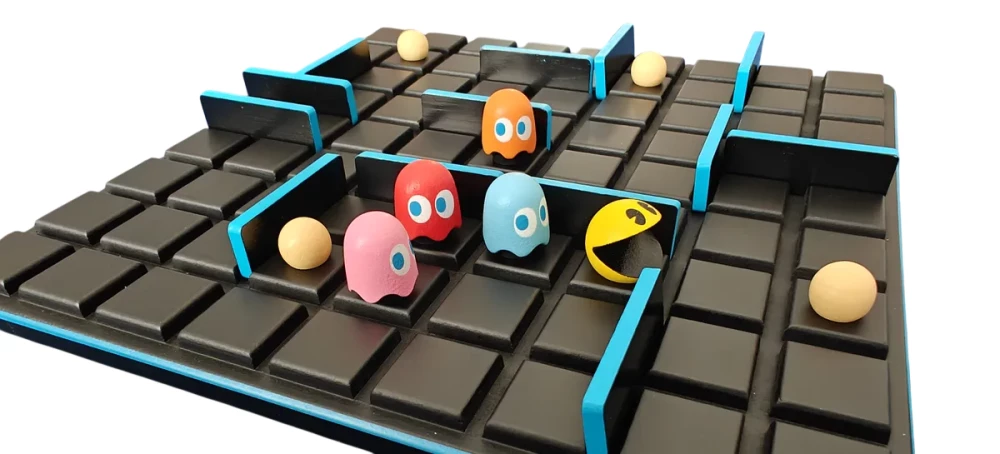 Brettspiel-Labyrinth - Quoridor Pac-Man