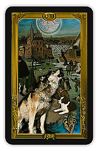 Karty wróżebne - Flamandzkie Tarot, 78 kart z instrukcją do wróżenia
