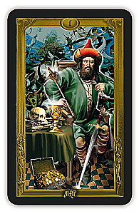 Karty wróżebne - Flamandzkie Tarot, 78 kart z instrukcją do wróżenia