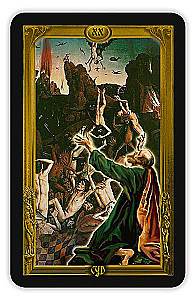 Karty wróżebne - Flamandzkie Tarot, 78 kart z instrukcją do wróżenia