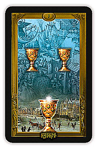 Karty wróżebne - Flamandzkie Tarot, 78 kart z instrukcją do wróżenia