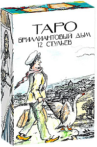 Tarot Diamantrauch 12 Stühle (78 Karten + Anleitung)