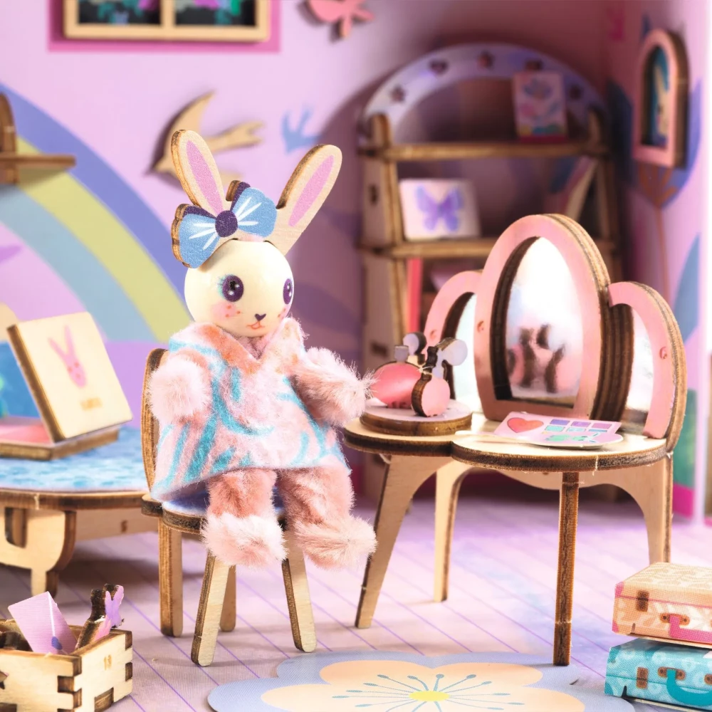 Наборы для творчества - Миниатюрный домик Рози, 3D